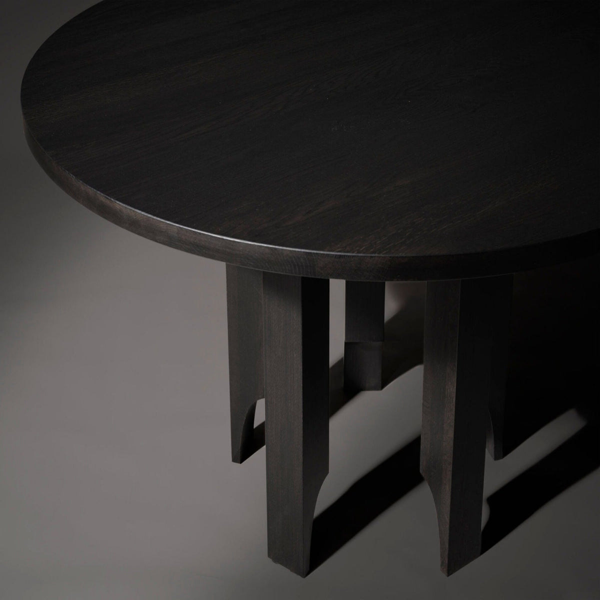 Acer Solid Oak Wood round Dining Table