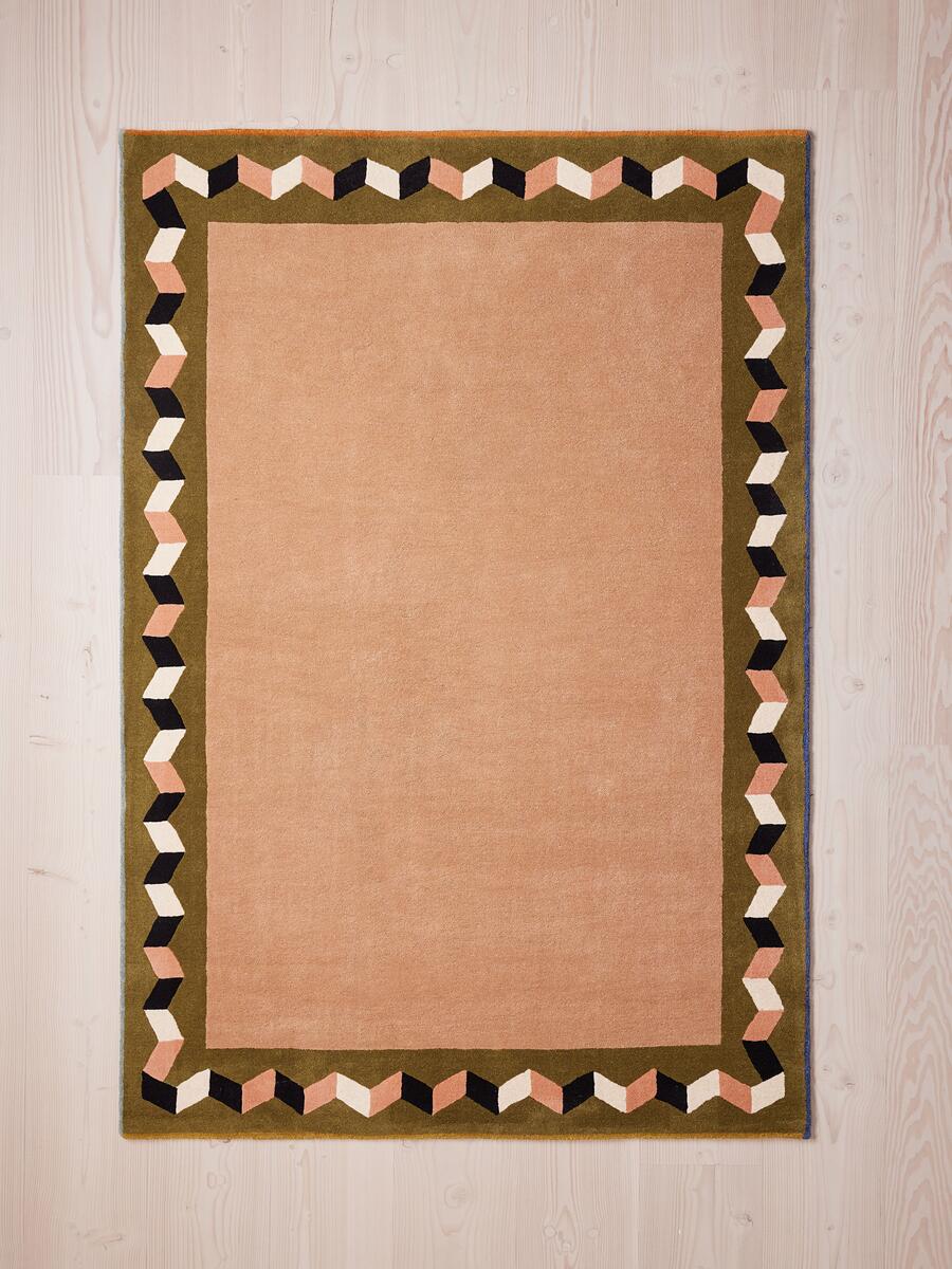 Elegant Abner Rug with intricate pattern and soft texture