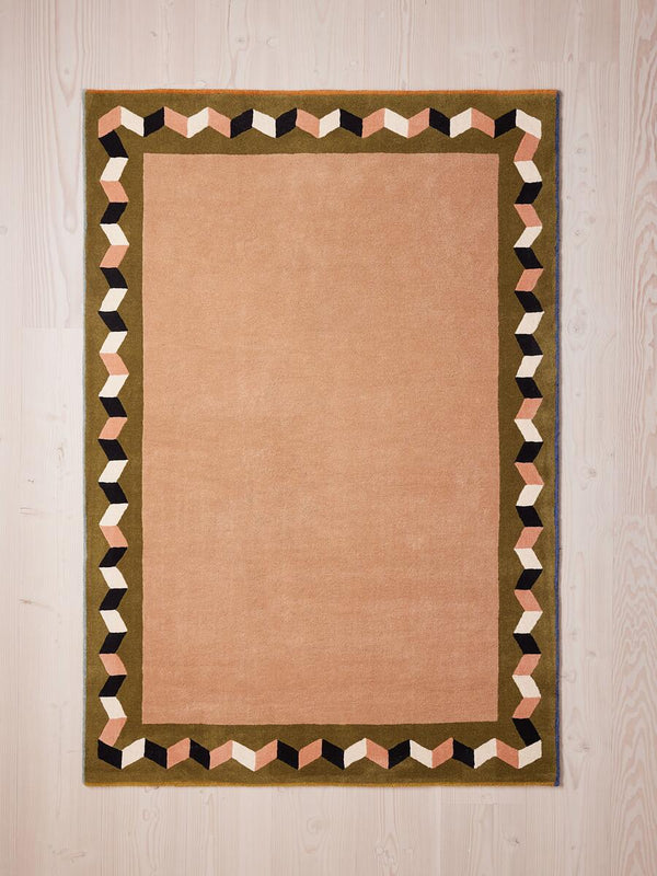 Elegant Abner Rug with intricate pattern and soft texture