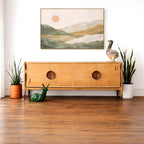 Beynish Oak Wood Cabinet & Sideboard