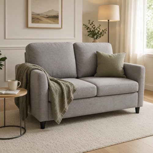 YODOLLA 3-Seater Faux Leather Sofa