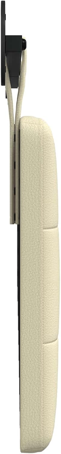 vidaXL Hanging Headboard Cream Faux Leather