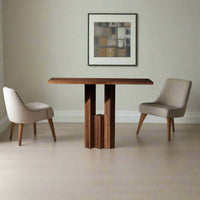 Mount Solid Walnut Console