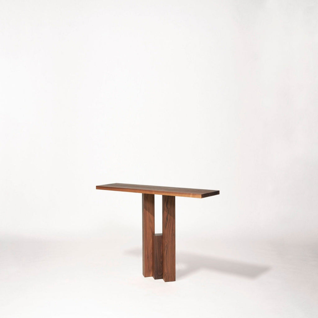 Mount Solid Walnut Console