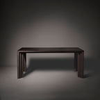 Bruta Solid Stained White Oak Dining Table