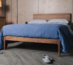 Bricker Oak Wood Bed