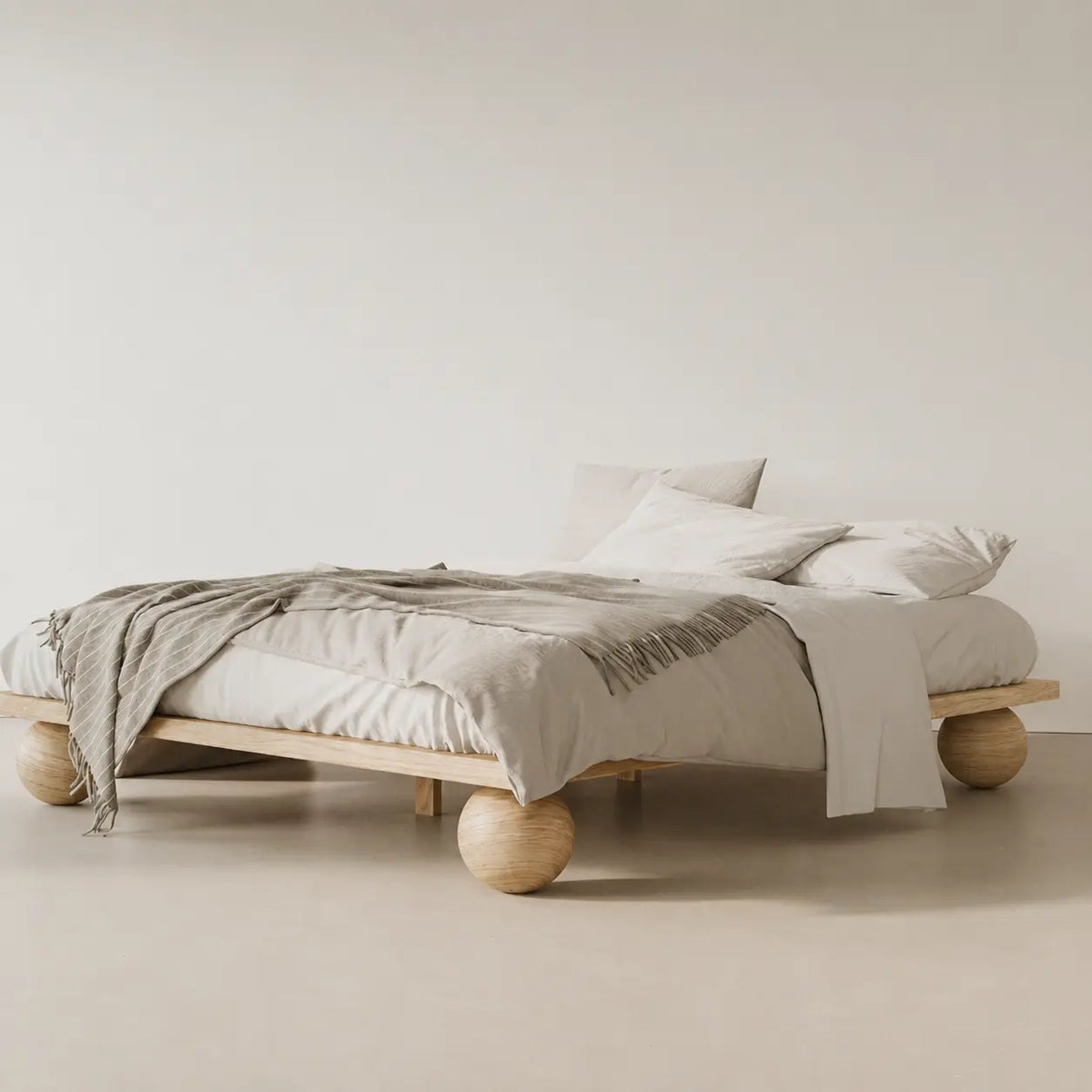 Elgin Oak Wood Bed