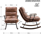 Adjustable recliner made of leathaire