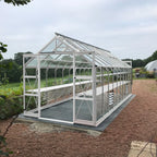 8x20 Rhino Premium in natural aluminium finish