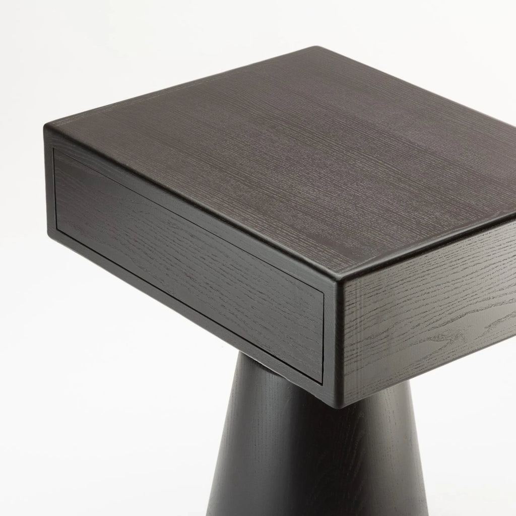 Nigh Bedside Table side view