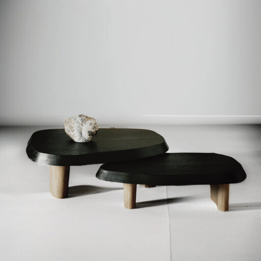 Duo Multilaque Black Oak Coffee Table