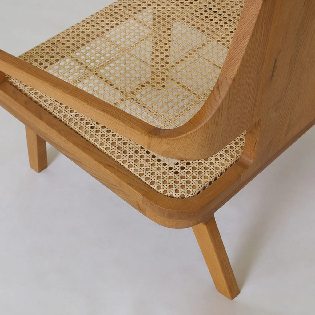 Cleat Lounge Chair Oak