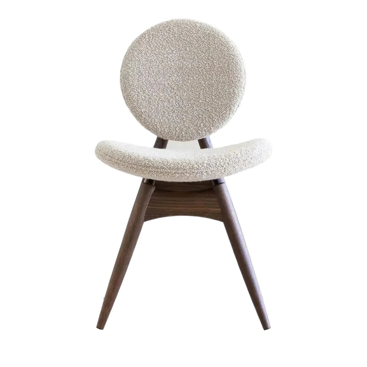 Aceso Teak Wood Dining Chair with modern design