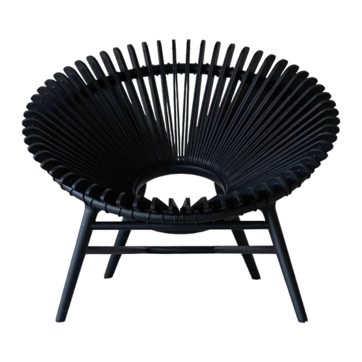 Stylish Aidric Teak Wood Sun Lounge Chair with natural finish