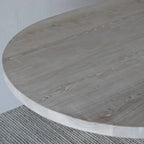 Benita Oak Wood Dining Table