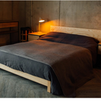 Bianca Oak Wood Bed Frame