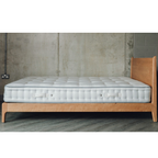 Bricen Oak Wood Bed for bedroom