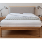 Brie Oak Wood Bed frame