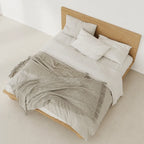Eliana Oak Wood Bed