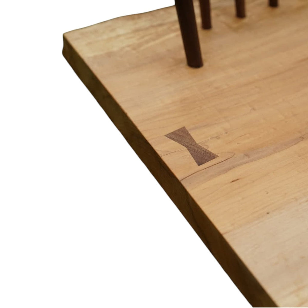 Can Walnut Wood Bench 6