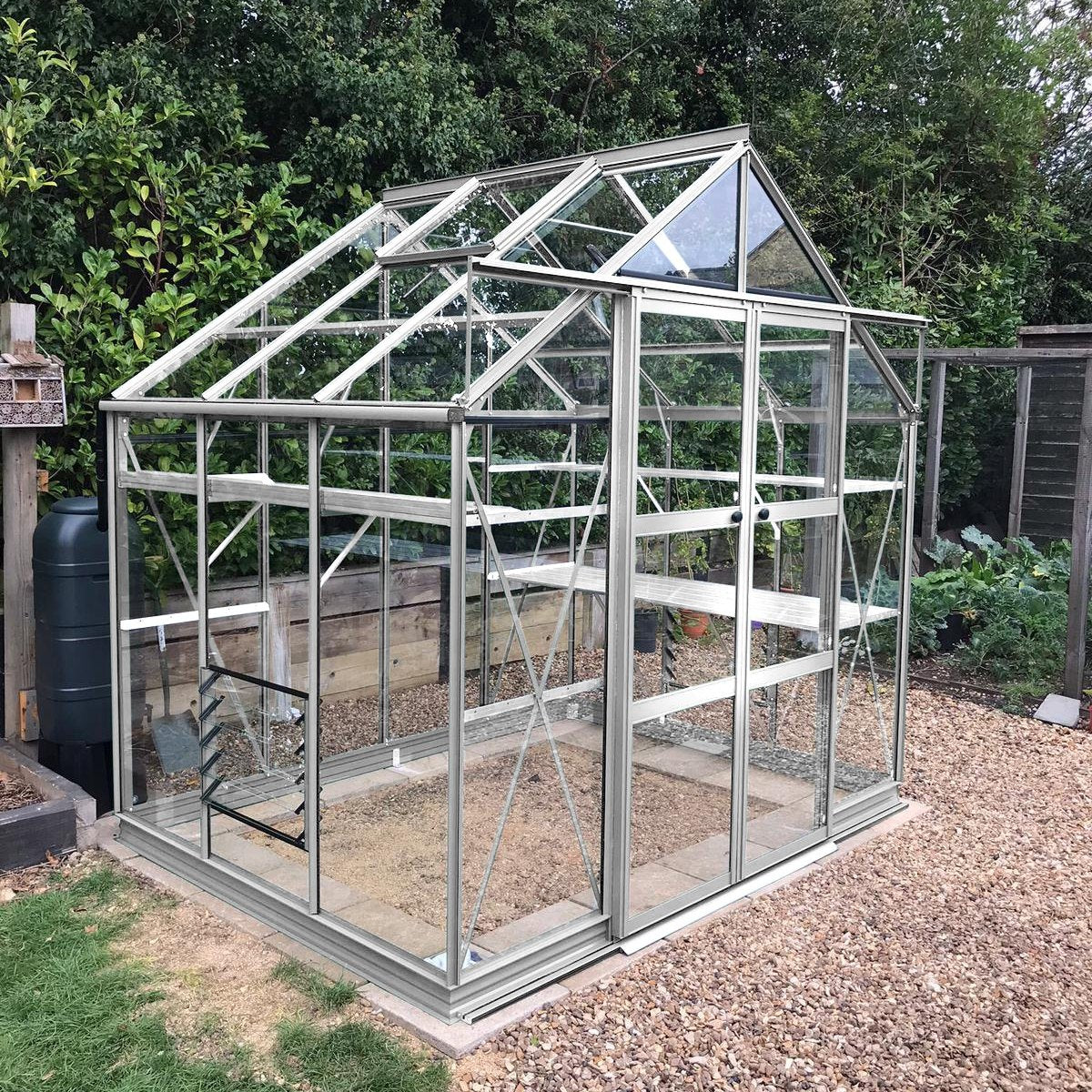 Rhino Classic 8x6 Plain Aluminium