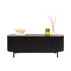 Edwin Oak Wood Sideboard as a luxury buffet