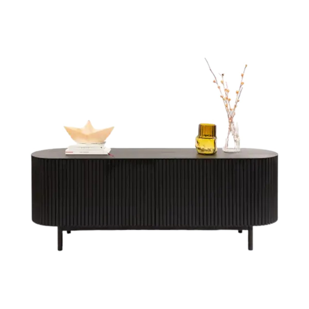 Edwin Oak Wood Sideboard as a luxury buffet
