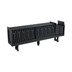 Elan Oak Wood Sideboard sophisticated artistic design