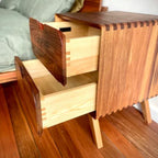 Elan Walnut Wood Bedside 4