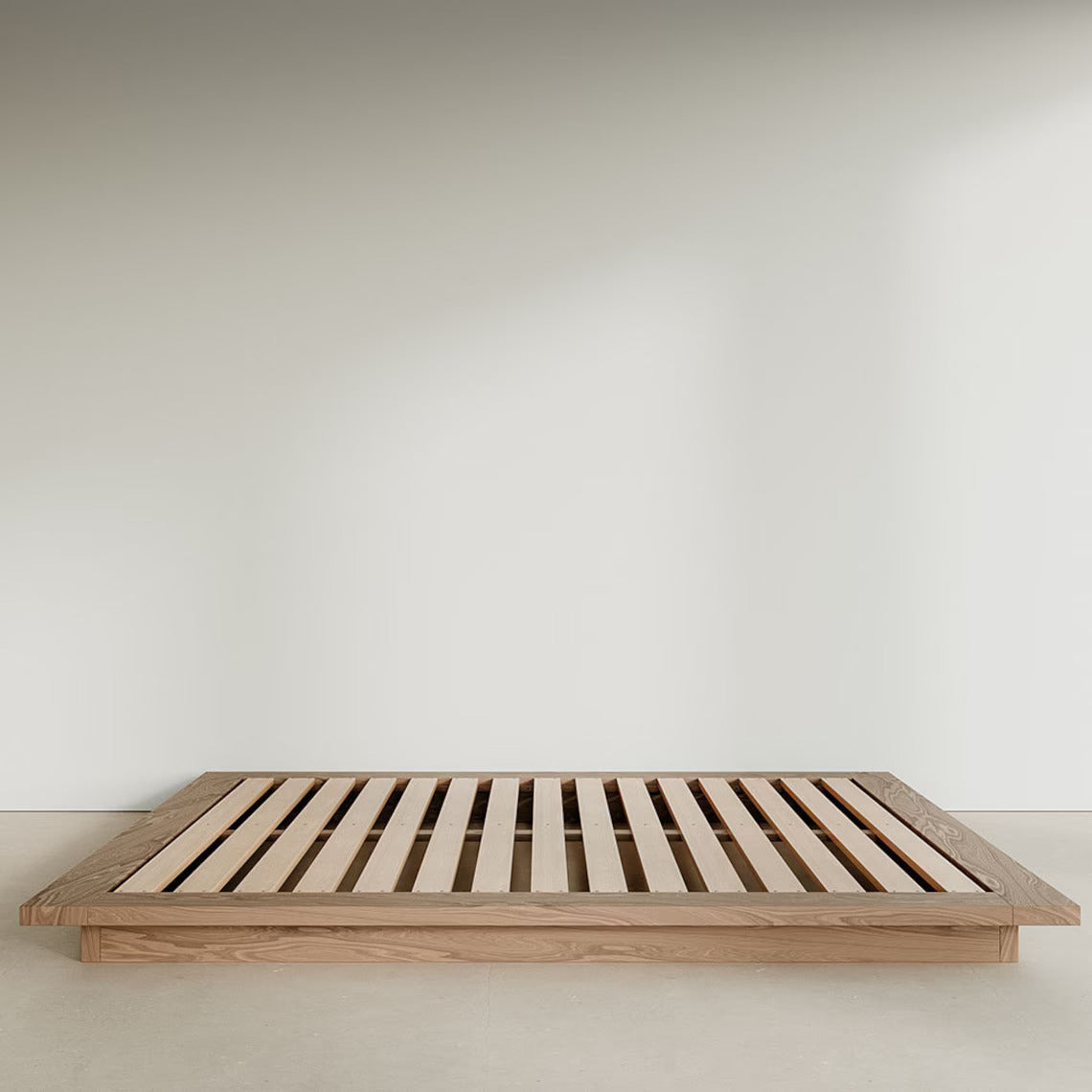 Elidia Walnut Wood Bed furniture for modern homes