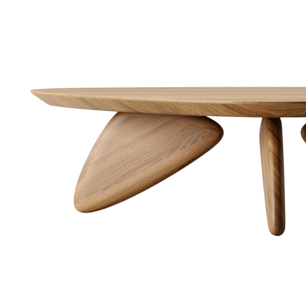 Evely Oak Wood Coffee Table