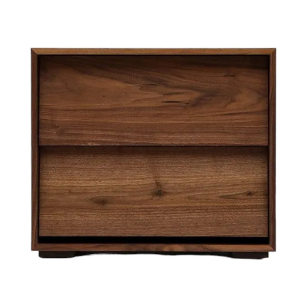 Fabian Walnut Wood Bedside 4