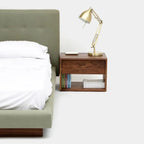 Fabiana Walnut Wood Bedside 1