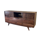 Fabiano Walnut Wood Cabinet & Sideboard front view