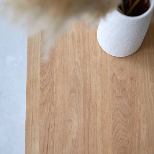Halen Oak Wood Cabinet wide top surface
