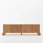 Nolan Natural Wooden TV Unit living room console