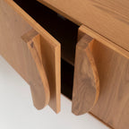 Elliot Wooden TV Unit modern living room console