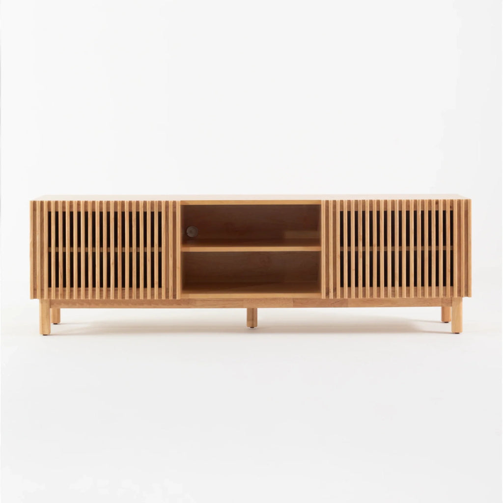 Julian Natural Wooden TV Unit living room console