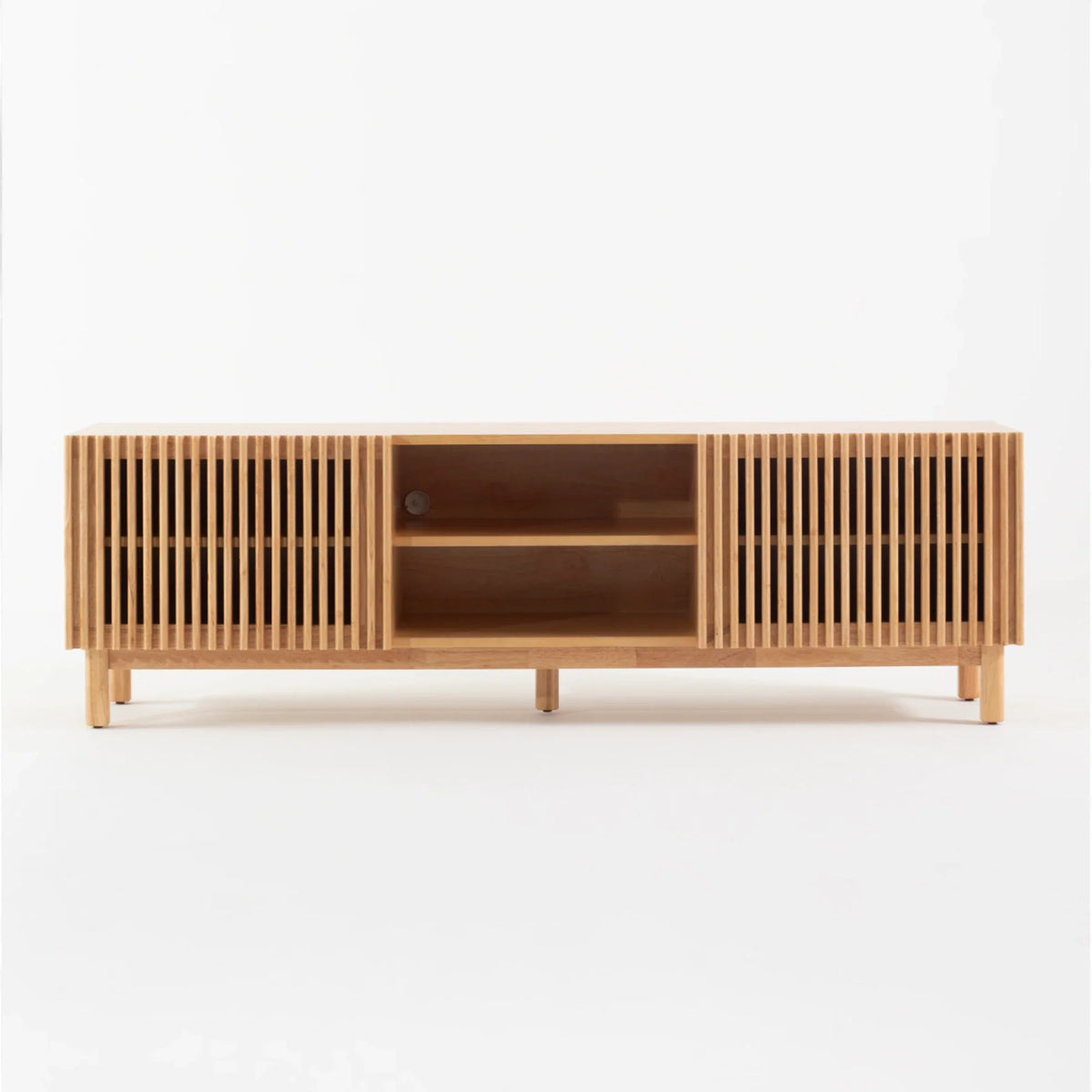 Julian Natural Wooden TV Unit living room console