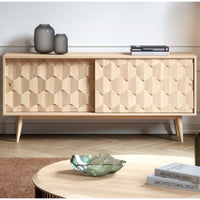 Jara Oak Wood Sideboard