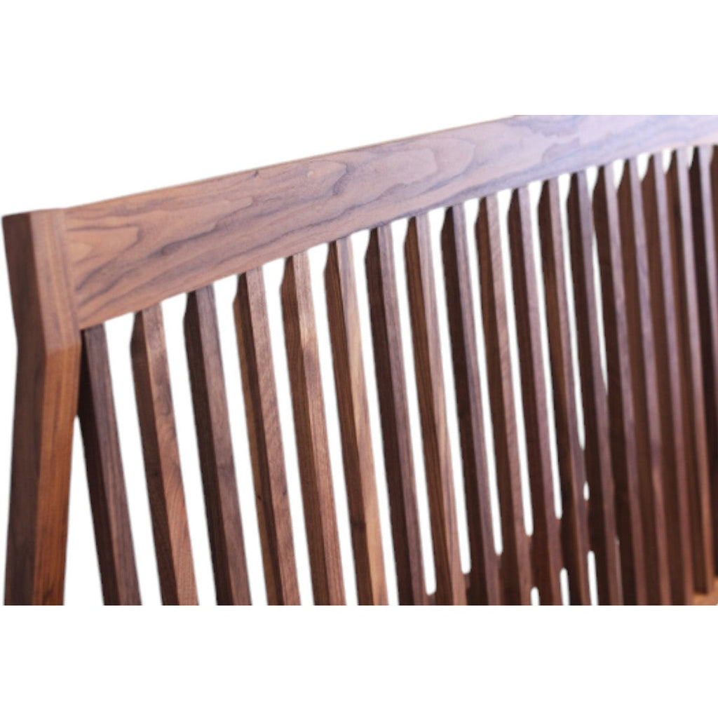 Jase Walnut Wood Bed furniture for modern homes