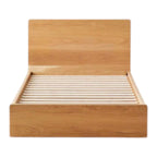 Javion Oak Wood Bed frame