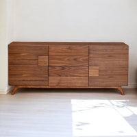 Kalenna Walnut Wood Cabinet & Sideboard