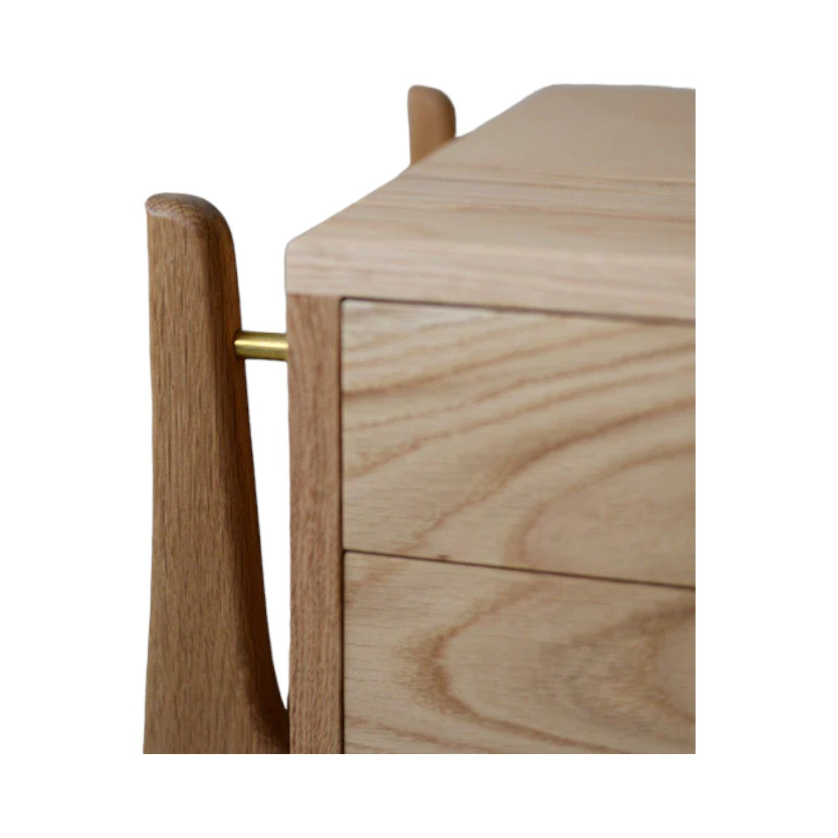 Malina Oak Wood Cabinet top surface