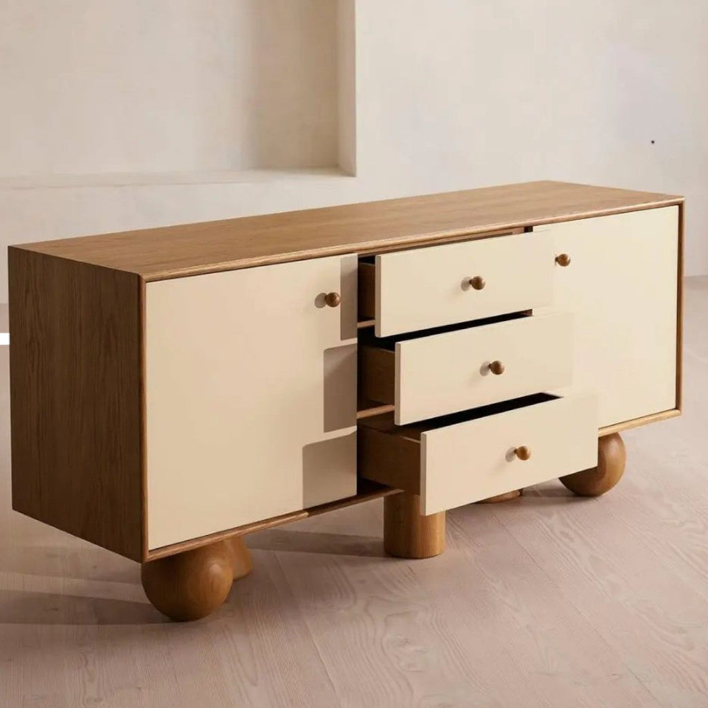 Marcel Oak Wood Cabinet & Sideboard wooden cabinet