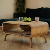 Marcel Oak Wood Coffee Table 1