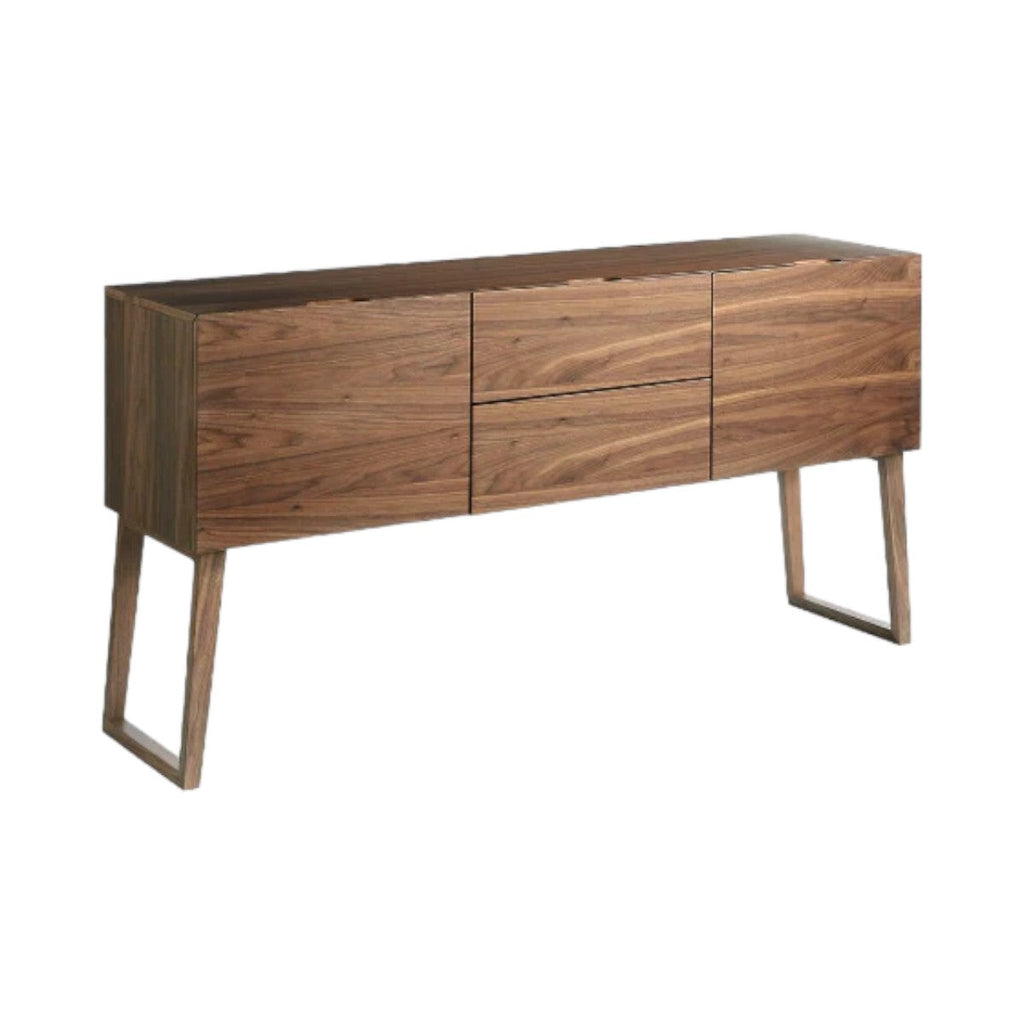 Maeko Walnut Wood Cabinet & Sideboard front view