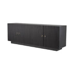 Marek Oak Wood TV Unit Cabinet & Sideboard front view