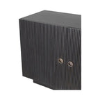 Marek Oak Wood TV Unit Cabinet & Sideboard drawer close up
