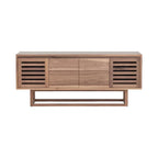 Marek Walnut Wood TV Unit & Sideboard front view